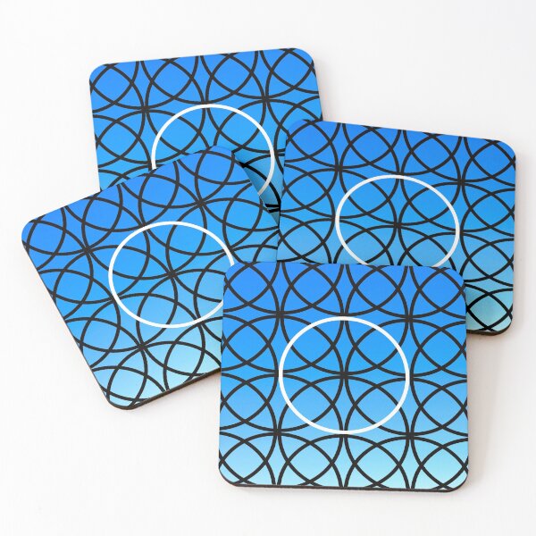 Item preview, Be the exception-Be Unique Blue Geometry designed and sold by DalleStef.