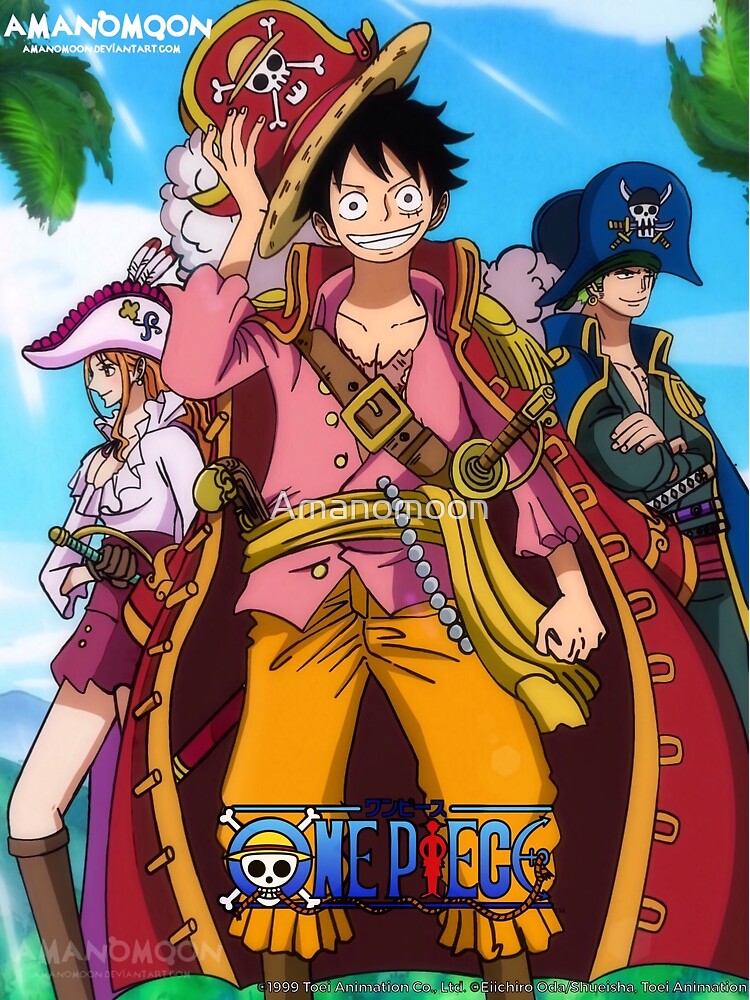 One Piece Chapter 1000 Luffy Poster Special Postcard By Amanomoon Redbubble