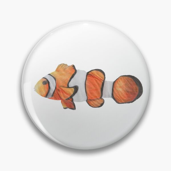 Item preview, Clownfish - Pencil Drawing - Kathleen Stuart Art designed and sold by Art by Kathleen Stuart.