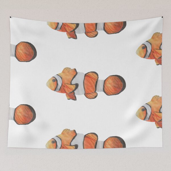 Item preview, Clownfish - Pencil Drawing - Kathleen Stuart Art designed and sold by Art by Kathleen Stuart.
