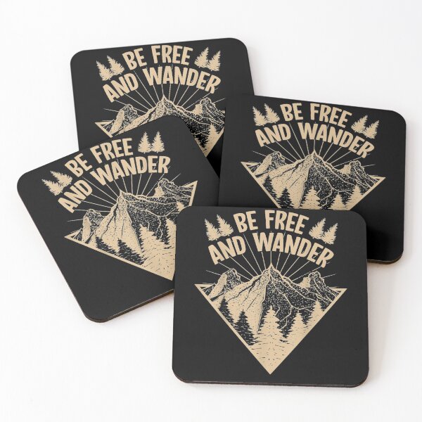 Item preview, Be Free And Wander Hiking Nature Hikers Gift designed and sold by shirleyfinley.