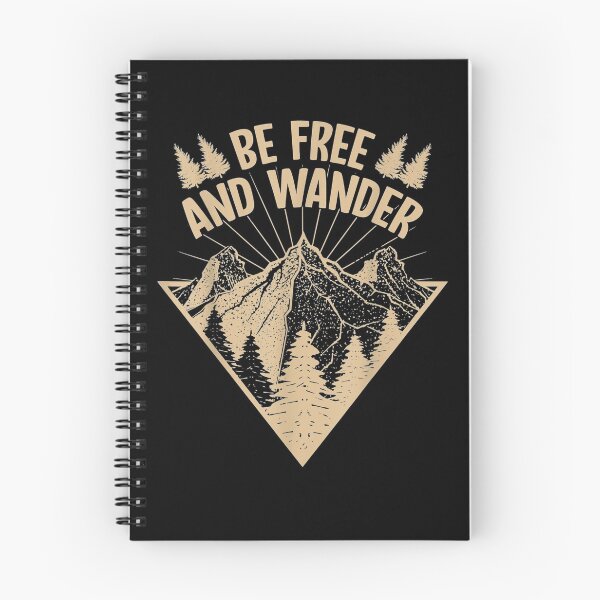 Item preview, Be Free And Wander Hiking Nature Hikers Gift designed and sold by shirleyfinley.