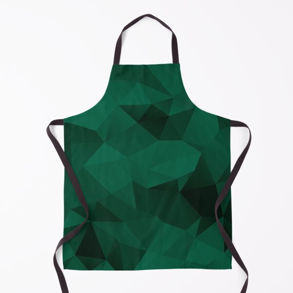 Item preview, Polygonal emerald green geometric pattern designed and sold by fuzzyfox.