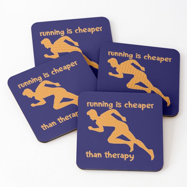 Item preview, Running is cheaper than Therapy designed and sold by tos42.