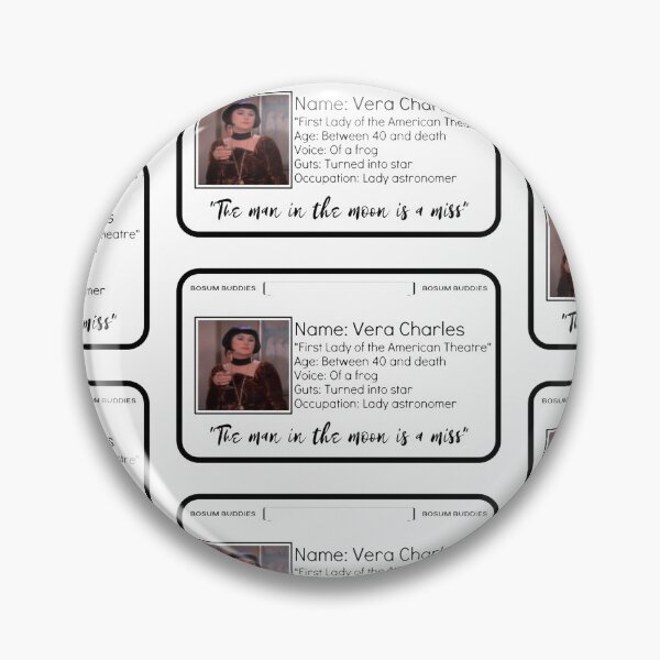 Item preview, Vera Charles "Mame" ID Card designed and sold by rosesbwayshop.
