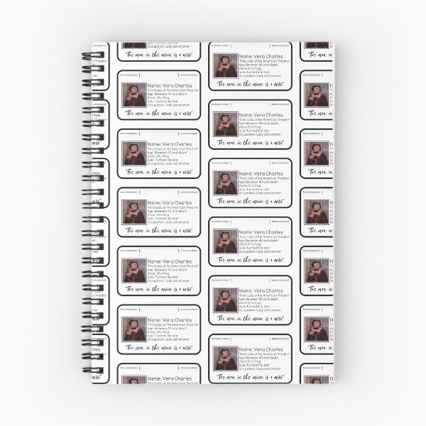 Item preview, Vera Charles "Mame" ID Card designed and sold by rosesbwayshop.