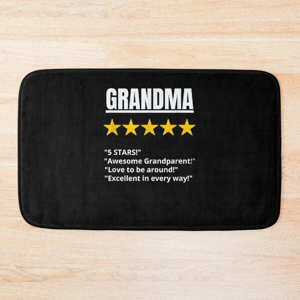 Item preview, Grandma 5 Star Rating Original Funny Family Matching designed and sold by shirleyfinley.
