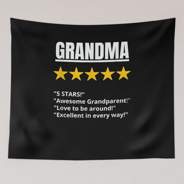 Item preview, Grandma 5 Star Rating Original Funny Family Matching designed and sold by shirleyfinley.