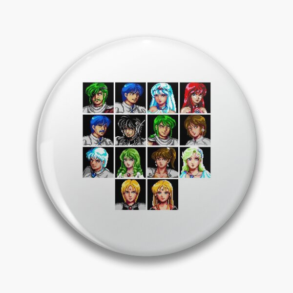 Item preview, Classic Phantasy Star 3 Character portraits designed and sold by HorneSamir35.