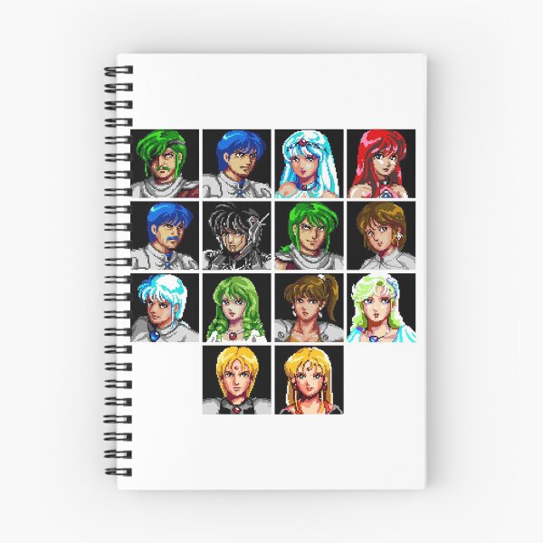 Aperçu de l'œuvre Portraits de personnages classiques de Phantasy Star 3 créée et vendue par HorneSamir35.
