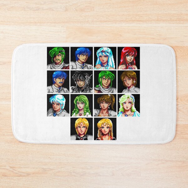 Item preview, Classic Phantasy Star 3 Character portraits designed and sold by HorneSamir35.