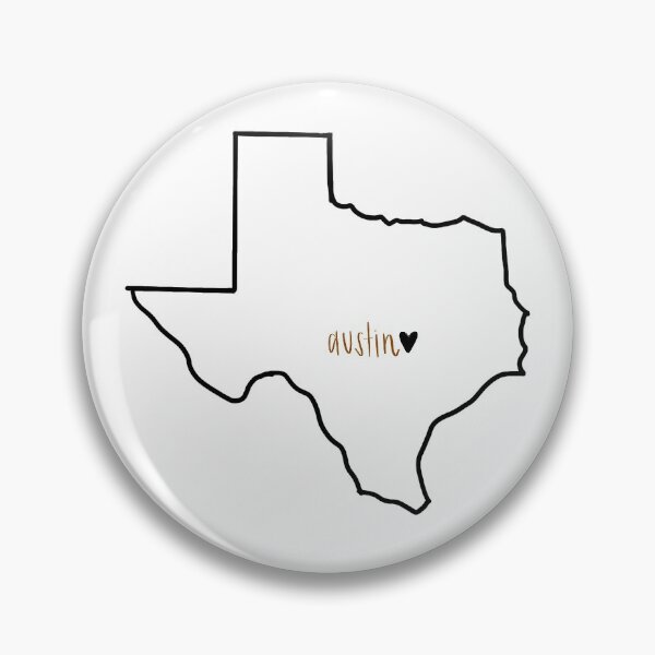 Item preview, Austin texas on map designed and sold by madelinestur.