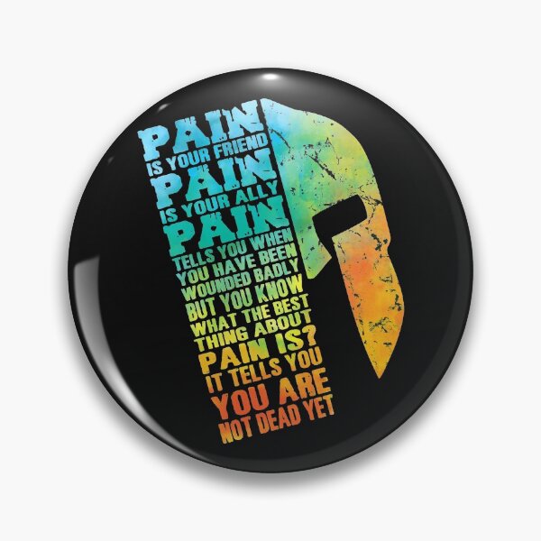 Item preview, Spartan Pain Is Your Friend Idea Gift For Spartan Warrior designed and sold by teest2209.