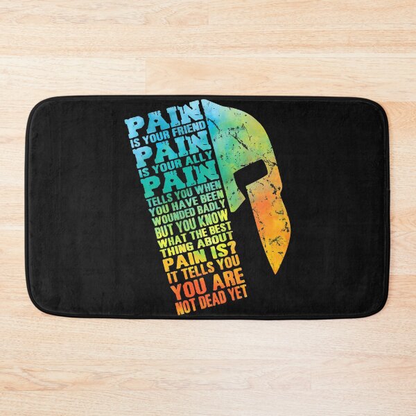 Item preview, Spartan Pain Is Your Friend Idea de regalo para Spartan Warrior designed and sold by teest2209.