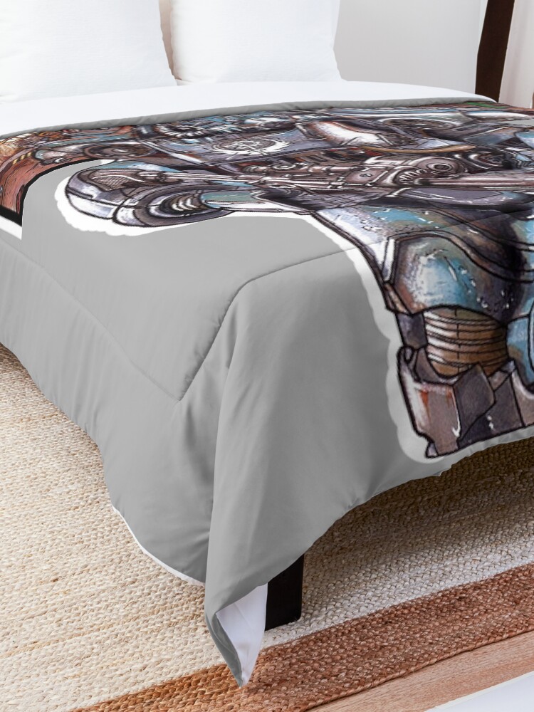 Alternate view of Fallout 4: Brotherhood of Steel Soldier Art Comforter