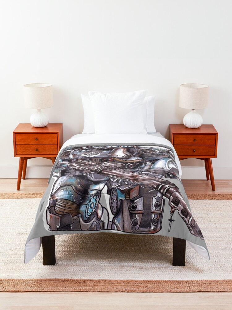 Alternate view of Fallout 4: Brotherhood of Steel Soldier Art Comforter