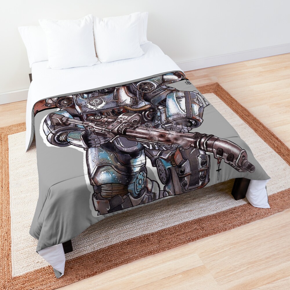 Fallout 4: Brotherhood of Steel Soldier Art Comforter