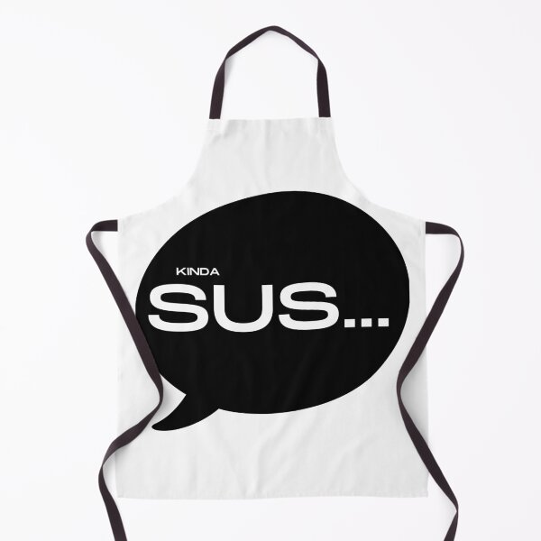 Item preview, Kinda Sus... (Black) designed and sold by MonarchMerch.
