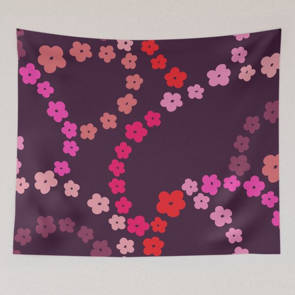 Item preview, Petites fleurs en tourbillons designed and sold by Elizabeth Brassard.
