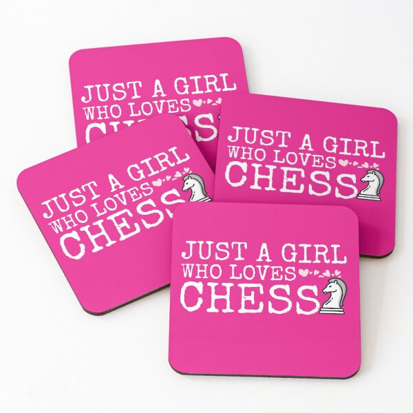 Item preview, Just a girl who loves chess 6 designed and sold by PositiveStudio.