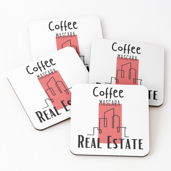 Item preview, Coffee Mascara Real Estate 2 designed and sold by Rainces.