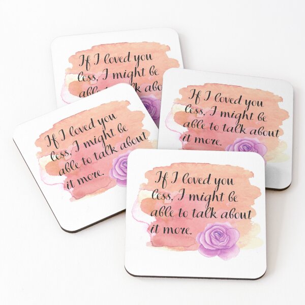 Item preview, If I love you less... Mr. Knightly designed and sold by 4m3thystD3s1gns.