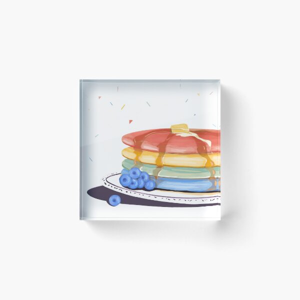 Item preview, Colorful Pancakes designed and sold by DalissaNieves.