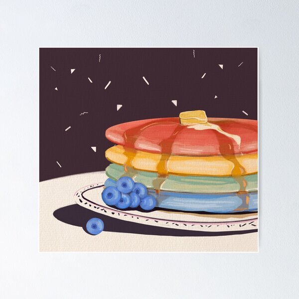 Item preview, Colorful Pancakes designed and sold by DalissaNieves.