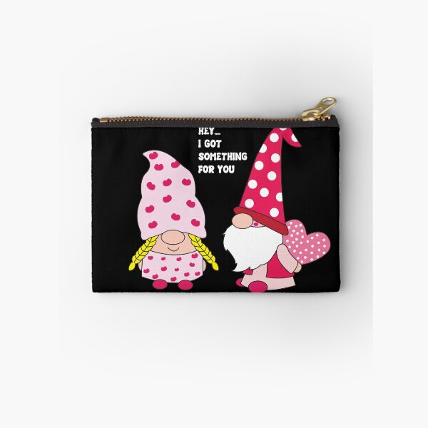 Item preview, Gnomes Holding Heart Valentines Hey I Got Something For You designed and sold by YueHeng Creates ⭐⭐⭐⭐⭐.