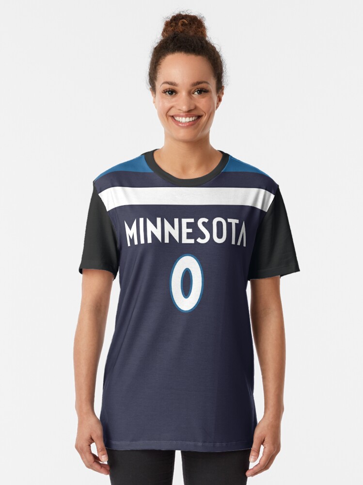 Anthony Edwards - Minnesota Basketball Jersey Graphic T-Shirt for Sale by  sportsign