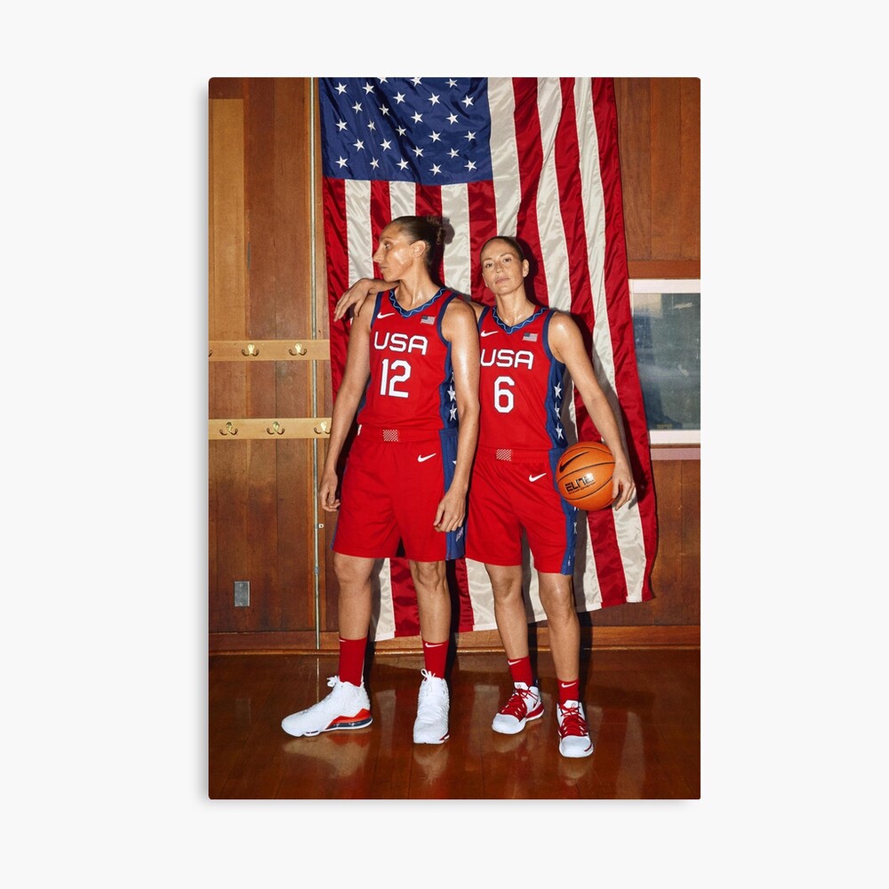 Nike Team USA (Diana Taurasi) (Road) Women's Basketball Jersey.