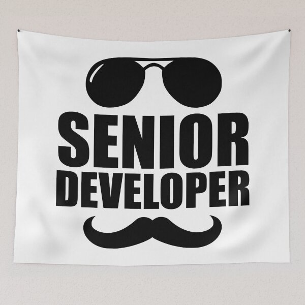 Item preview, Cool Senior Developer, For Senior Developers designed and sold by B3N-arts.