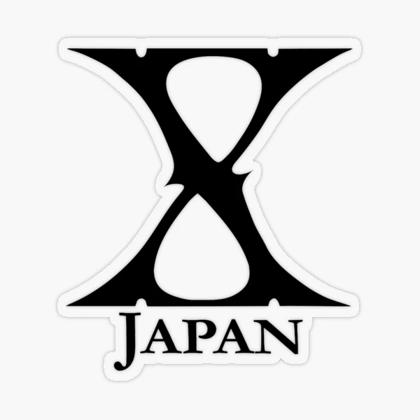 X JAPAN yoshiki パーカー ビックロゴ ブラック ☆おすすめ☆XJAPAN yoshiki ロングジップアップパーカー 黒 M