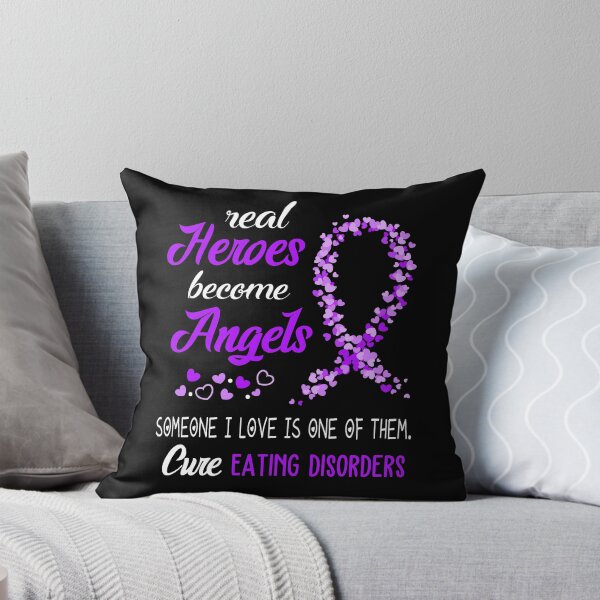 Item preview, Real Heroes become Angels Someone I love is one of them, Cure Eating disorders designed and sold by KirstybShop.