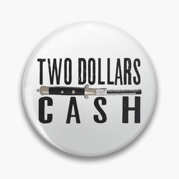 Item preview, Two Dollars.  Cash. designed and sold by Fake Band Tees.