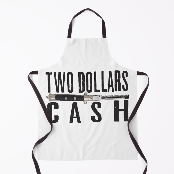 Item preview, Two Dollars.  Cash. designed and sold by Fake Band Tees.