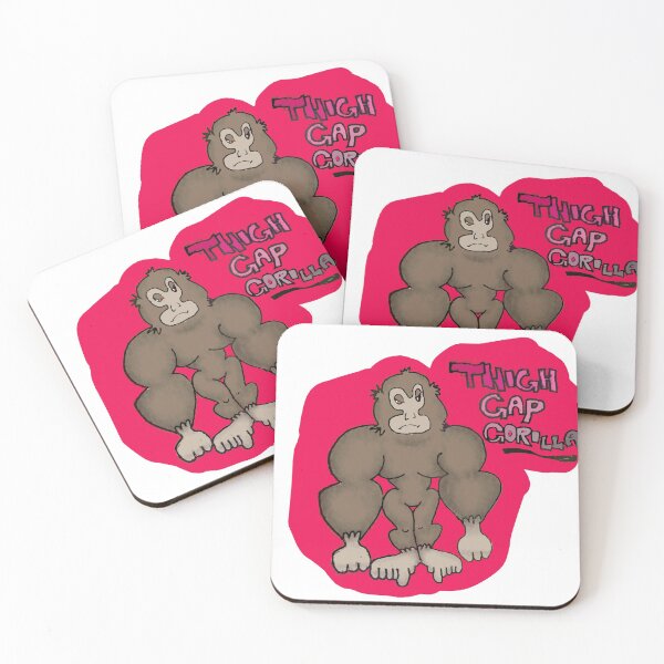 Item preview, Thigh Gap Gorilla designed and sold by CashlinRap.