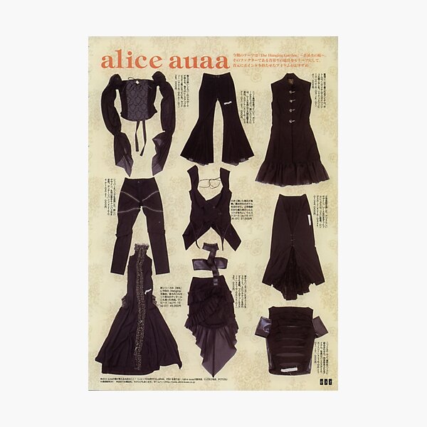 Item preview, vintage japanese goth mag designed and sold by skramzgirl.