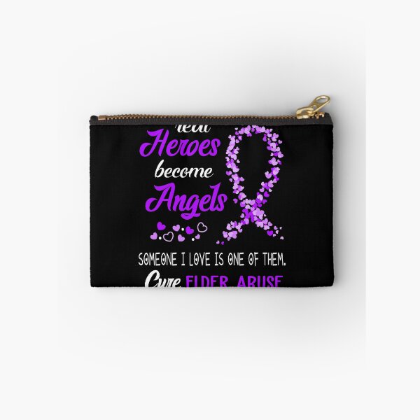 Item preview, Real Heroes become Angels Someone I love is one of them, Cure Elder Abuse designed and sold by KirstybShop.