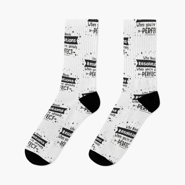 Item preview, Who Needs Resolutions When You're Already Perfect designed and sold by Phorase.