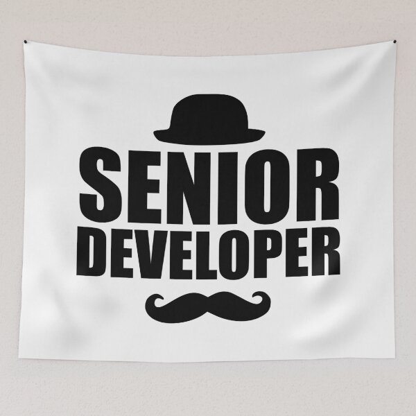 Item preview, Funny Senior Developer, Cool software Developers designed and sold by B3N-arts.