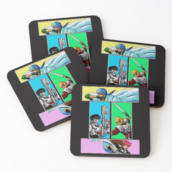 Item preview, Classic Phantasy Star 4 heroes  designed and sold by poncetay.