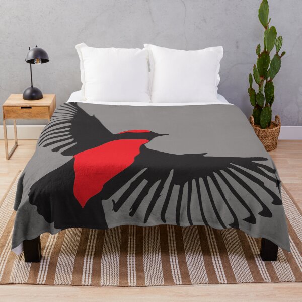 Item preview, Powerful Vermillion Flycatcher designed and sold by Rosa Elena Albornoz Mendez.