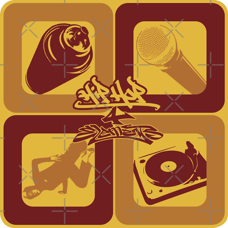 4 Elements Of Hip Hop Stickers By Trev4000 Redbubble 4-elements-of-hip-hop-stickers-by-trev4000-redbubble
