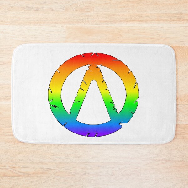 Item preview, Rainbow Borderlands logo designed and sold by KingKDesings.
