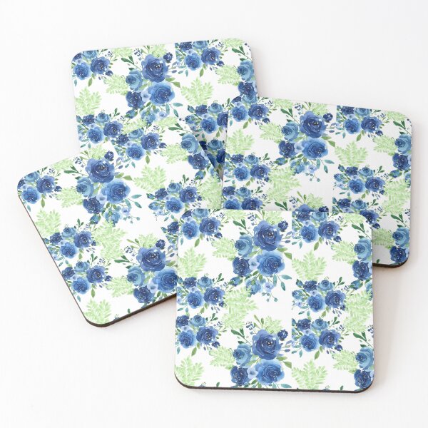 Item preview, blue roses designed and sold by quotefactory.