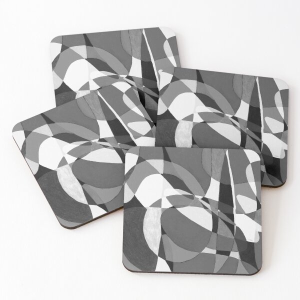 Item preview, Abstract Black, White and Gray designed and sold by Anthony Macaluso.