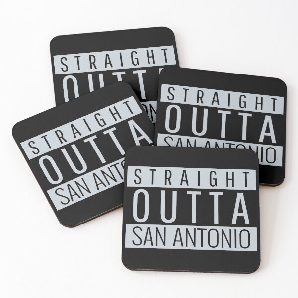 Item preview, Straight Outta San Antonio Basketball designed and sold by ricknosis.