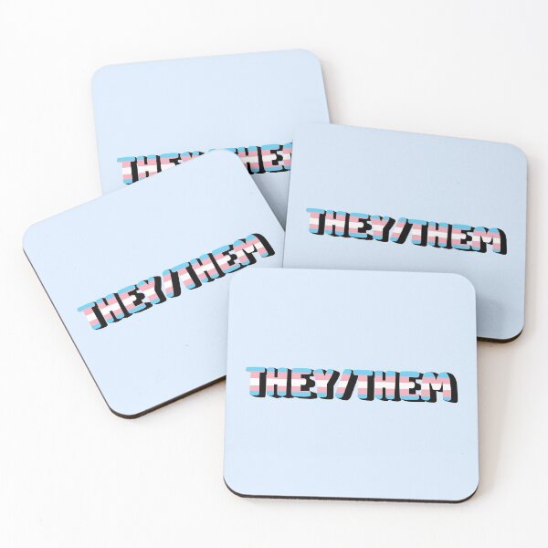Item preview, Transgender Pride Flag They/Them Pronoun designed and sold by EuropaPrints.