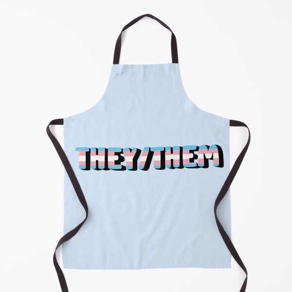 Item preview, Transgender Pride Flag They/Them Pronoun designed and sold by EuropaPrints.